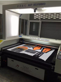 Cortador industrial del laser de la cámara de la cortadora del laser de Vision de la tela 130W